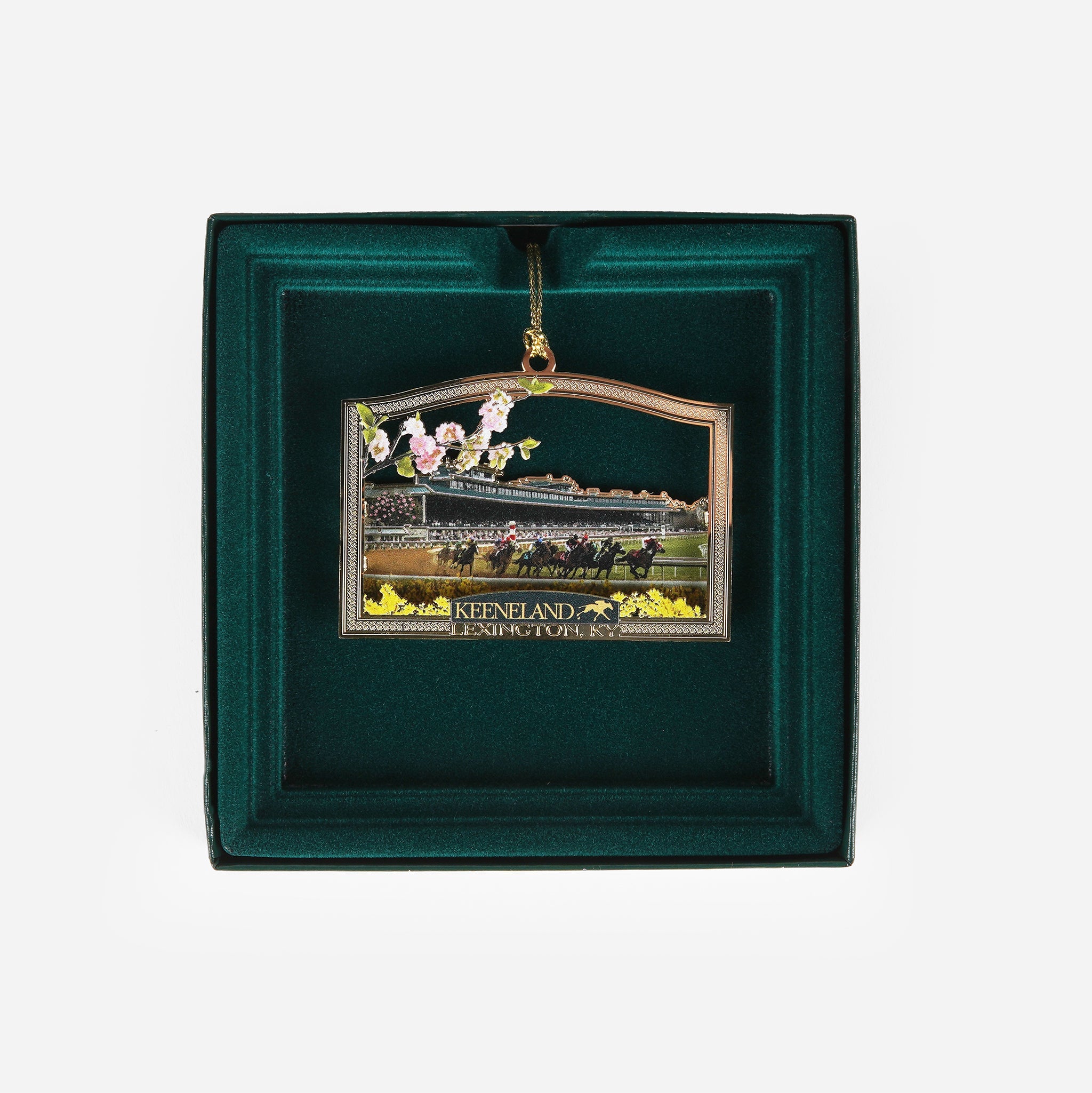 Keeneland Spring Ornament