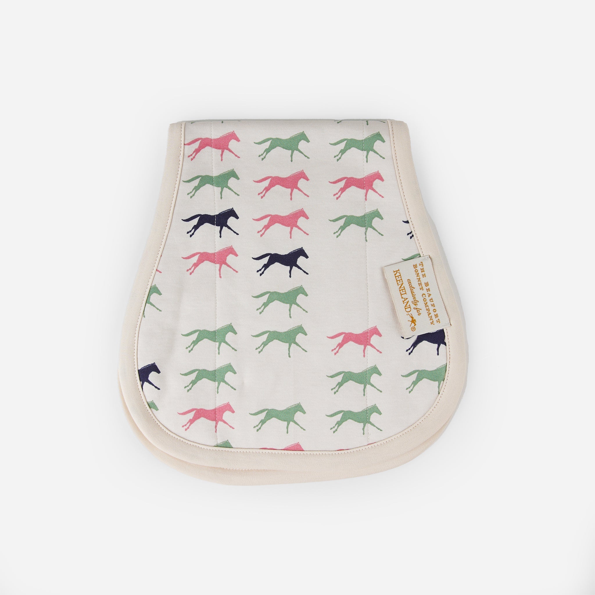 Beaufort Bonnet Keeneland Horsin' Around Oopsie Daisy Burp Cloth