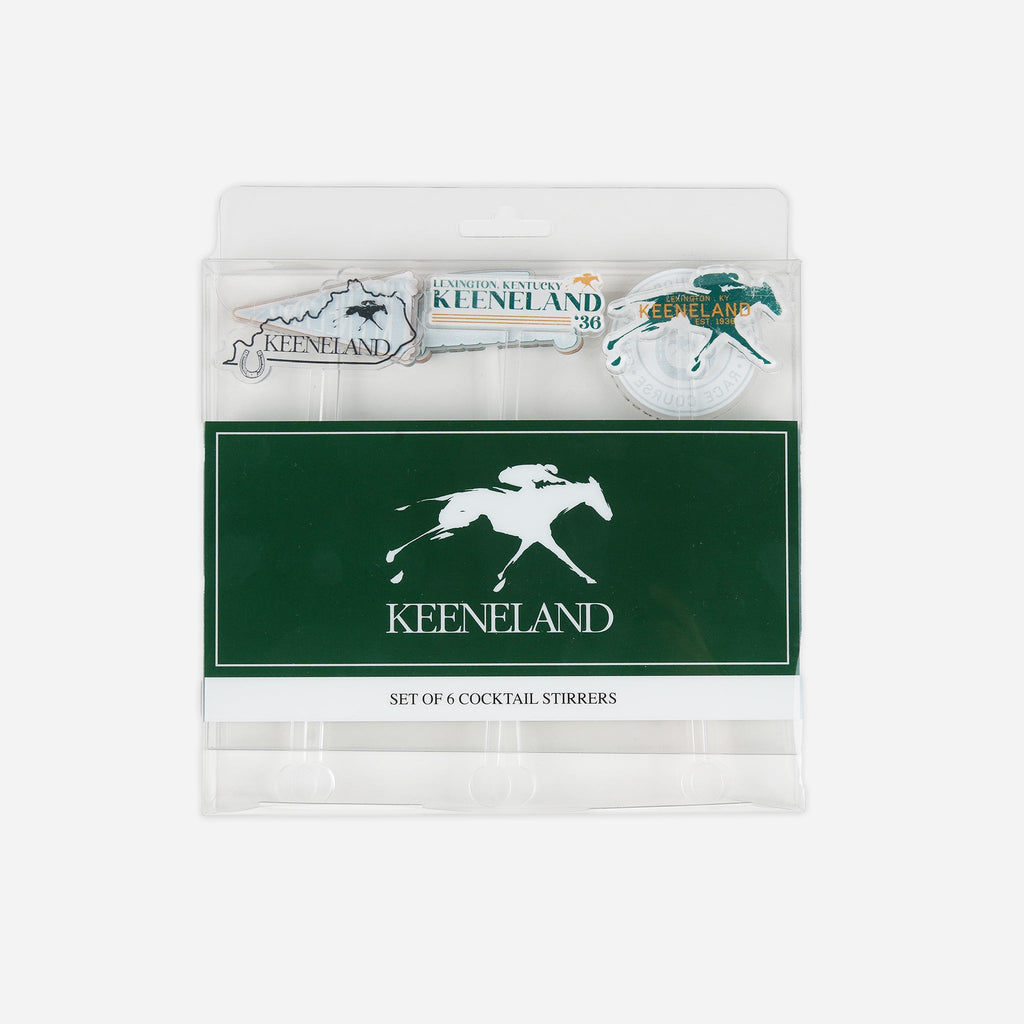 Keeneland Cocktail Stirrers Set of 6
