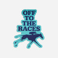 Keeneland Off To The Races Decal