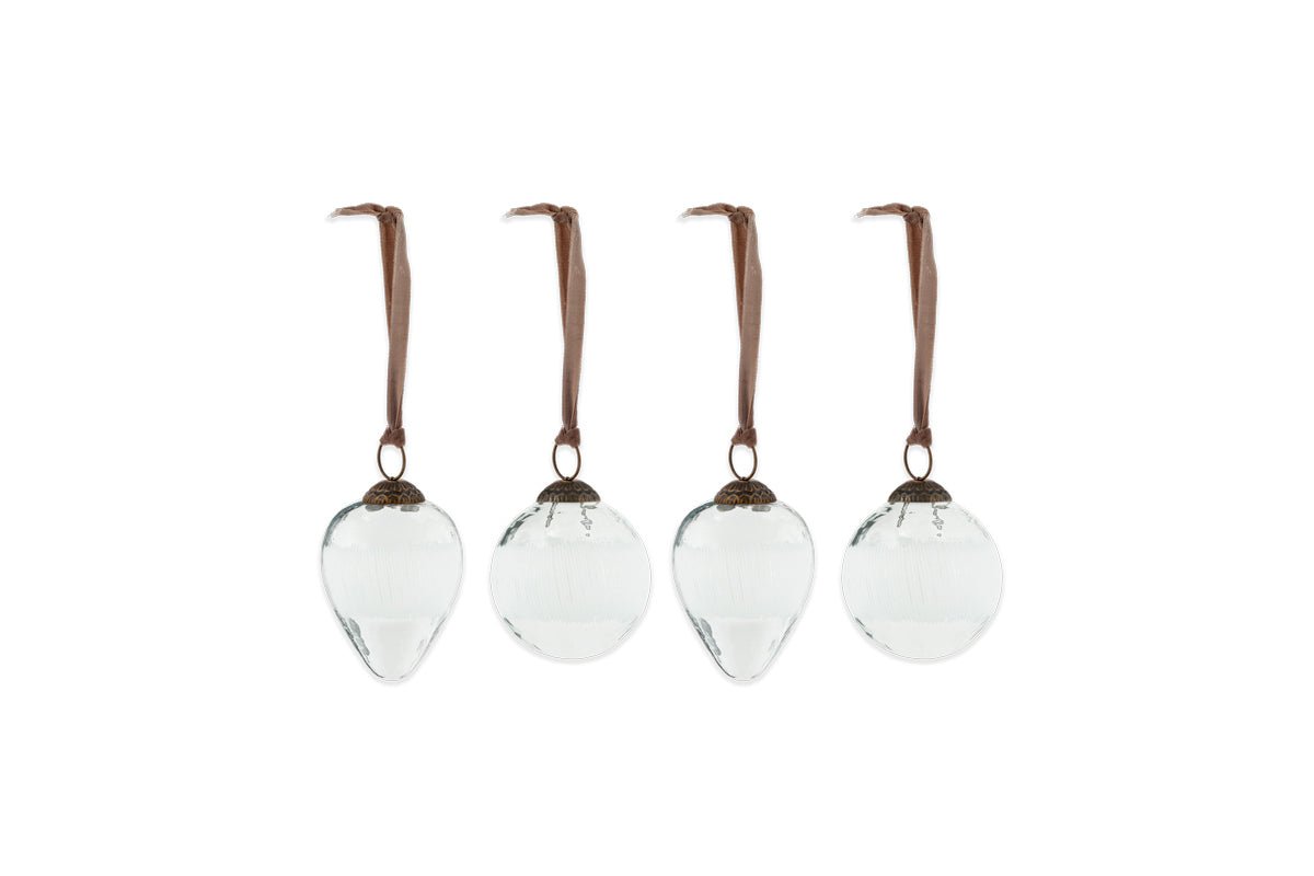 Anara Etched Bauble - (Set of 4)